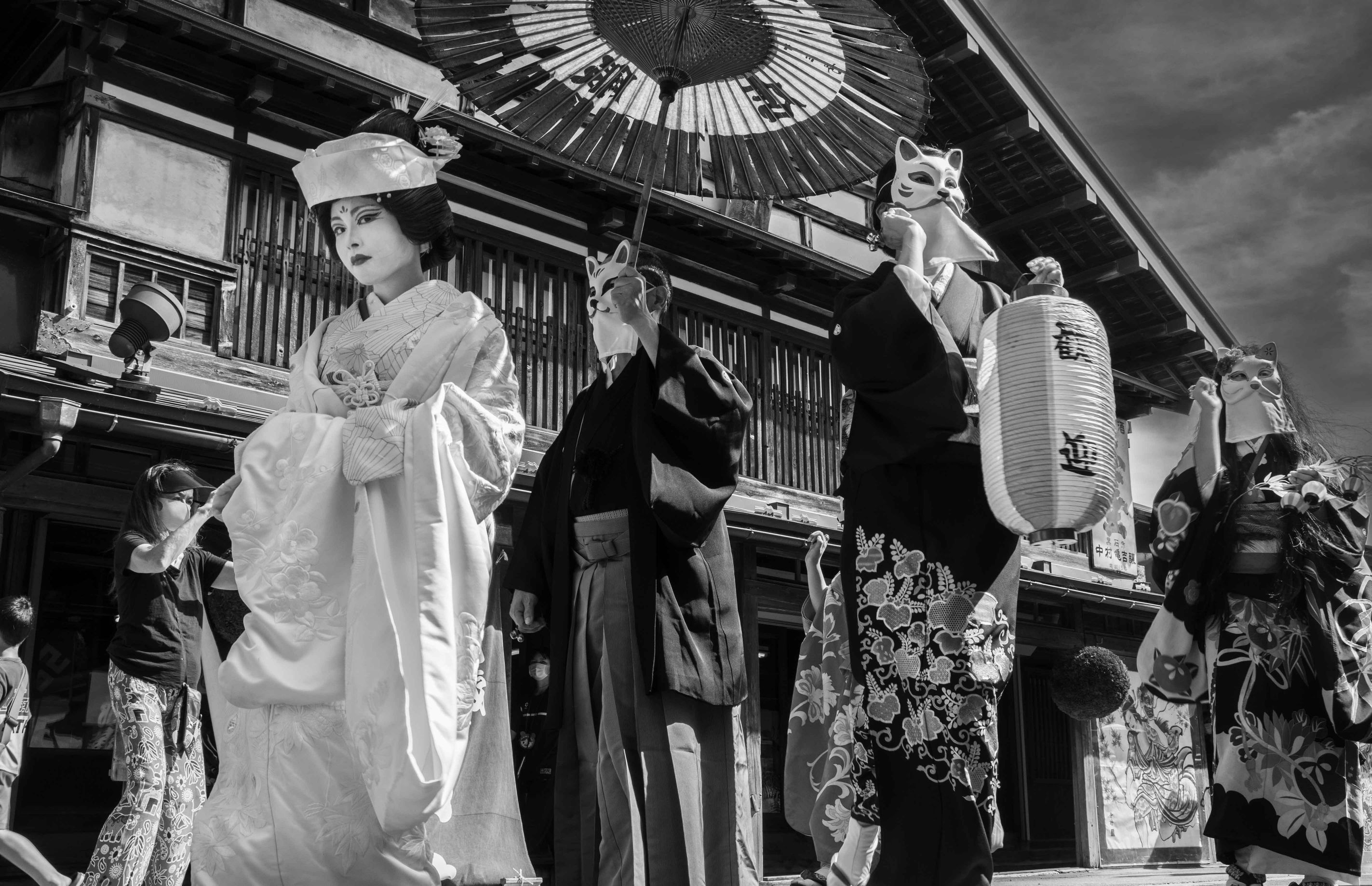 優良賞 親も安堵、狐の嫁入り(黒石市)/ 笠原 均(平川市)